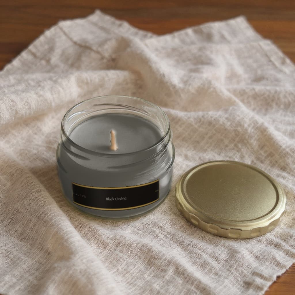 Black Orchid — Dip Jar — candle by Claudi's