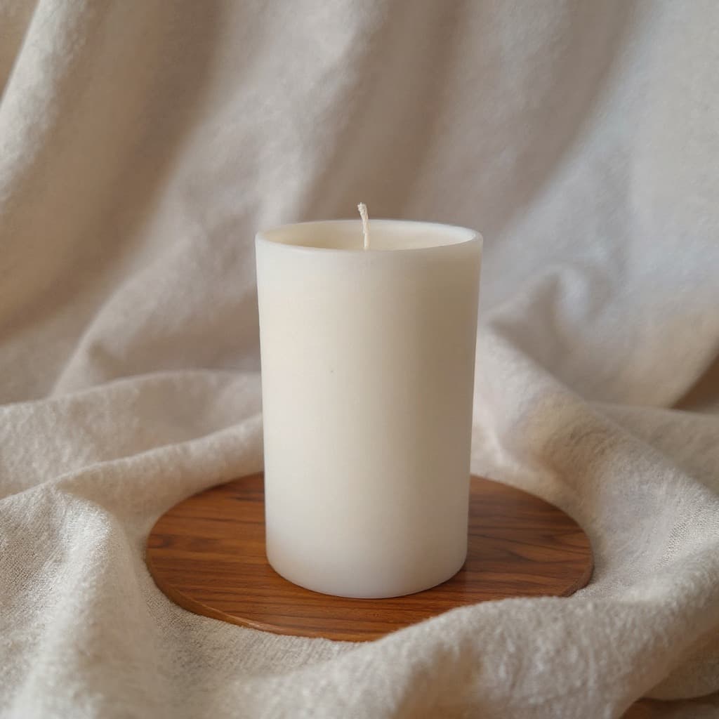 Cape Sands — Pillar, 300mm tall — candle by Claudi's
