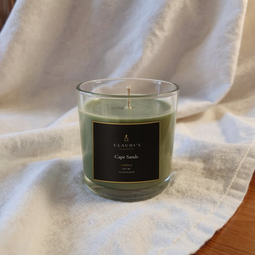 Cape Sands — Tumbler, 320ml · Cotton wick — candle by Claudi's
