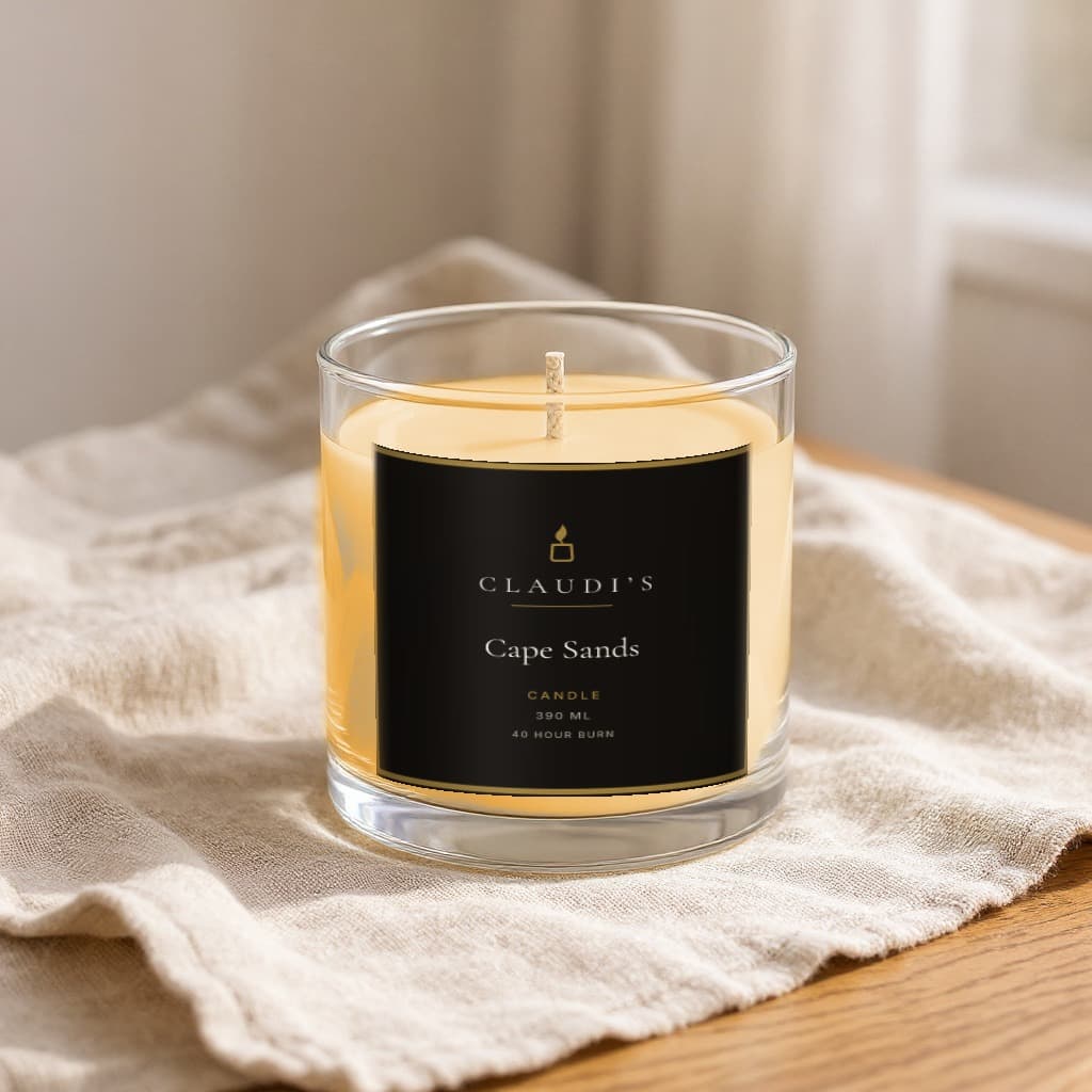 Cape Sands — Tumbler, 390ml · Cotton wick — candle by Claudi's