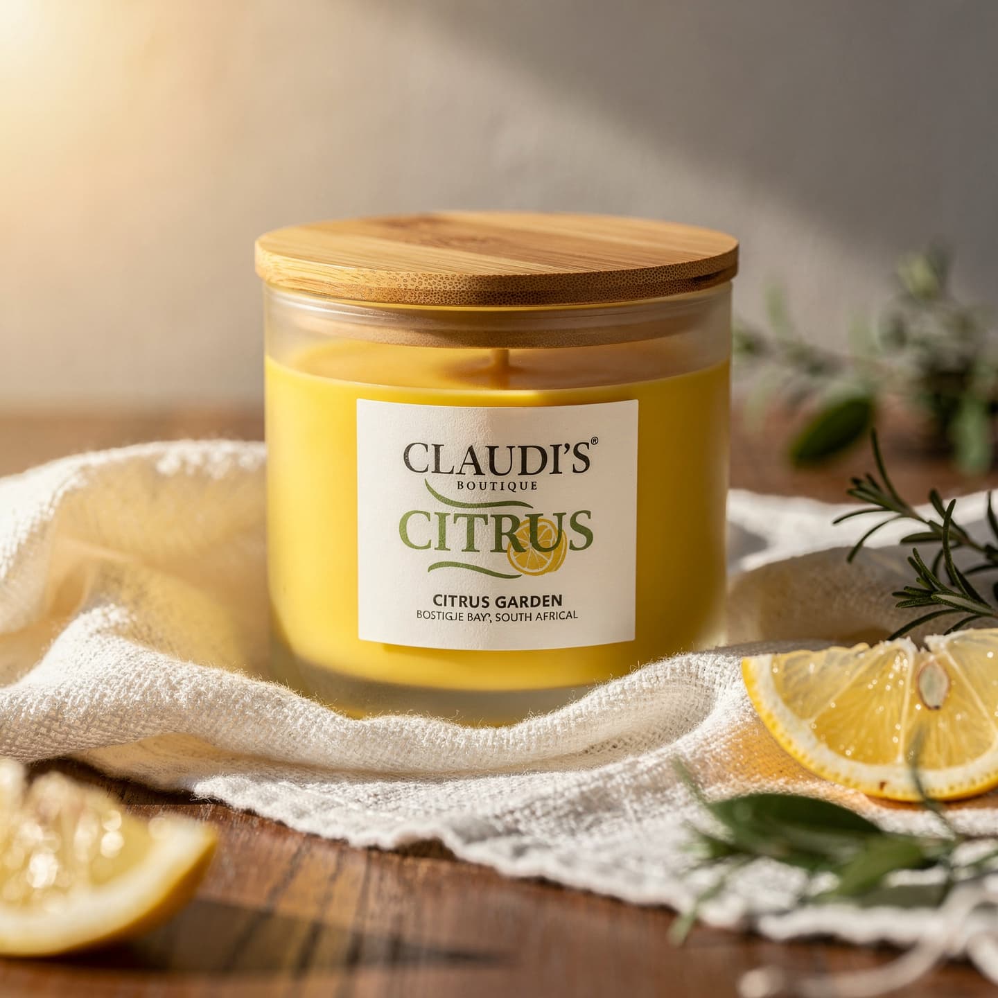 Citrus Garden — Bamboo Jar