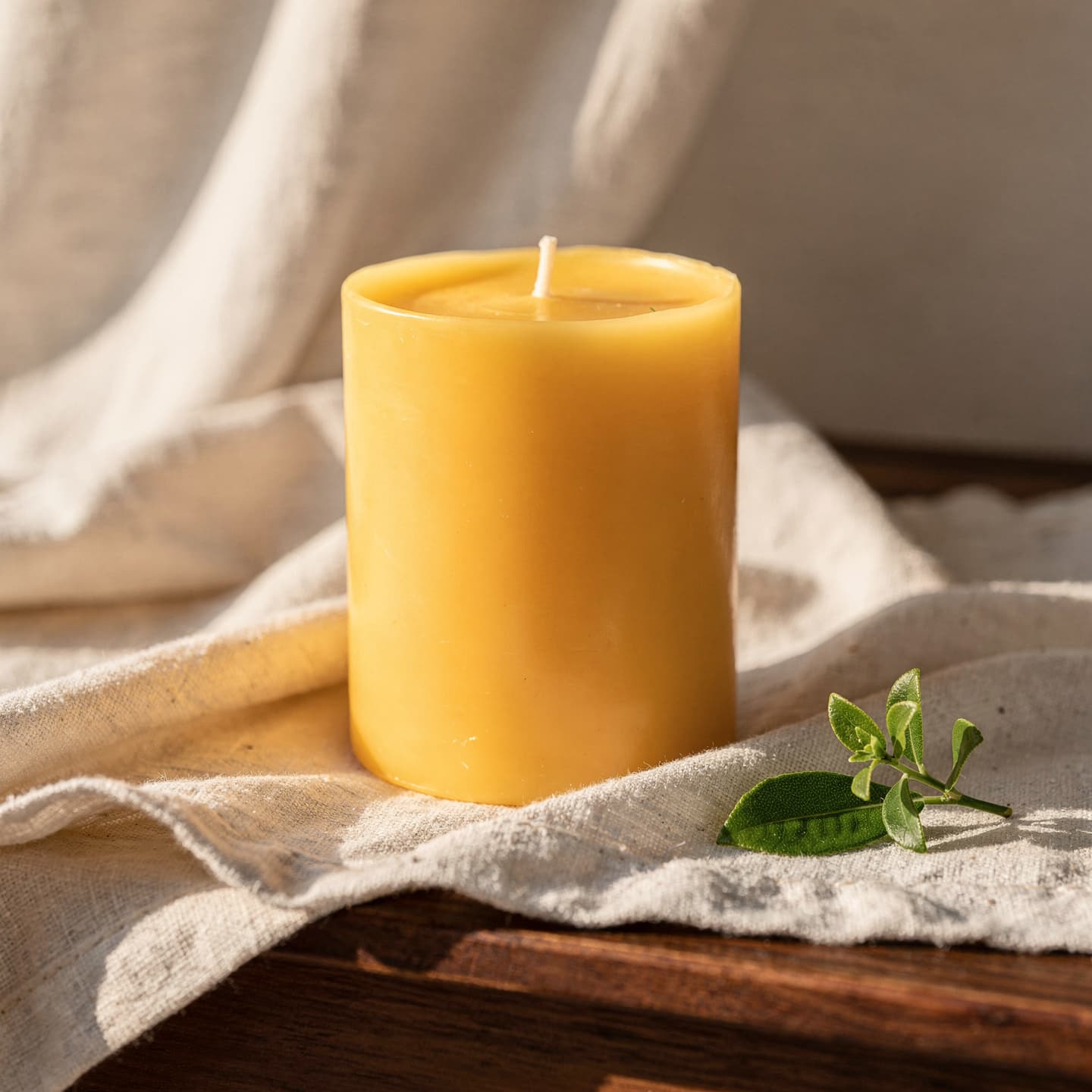 Citrus Garden — Pillar, 120mm tall — candle by Claudi's