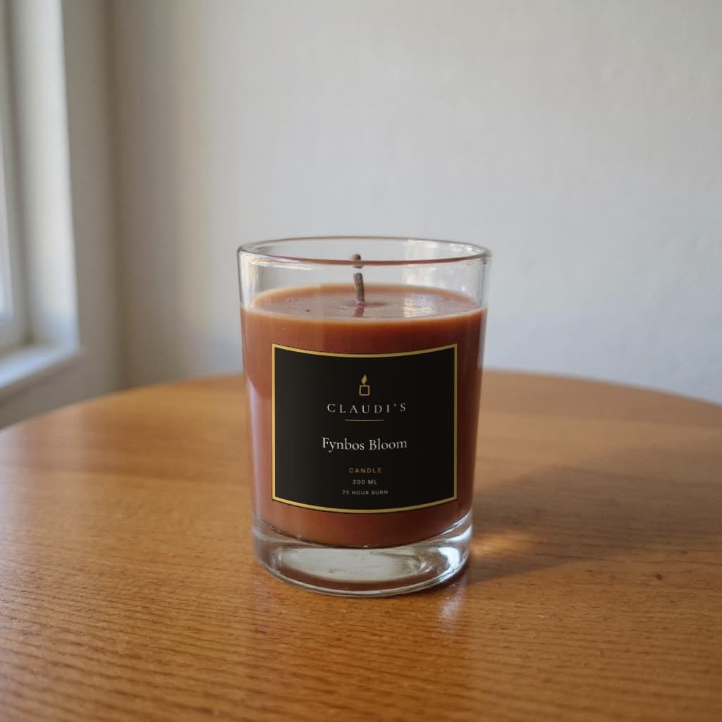Fynbos Bloom — Tumbler — candle by Claudi's