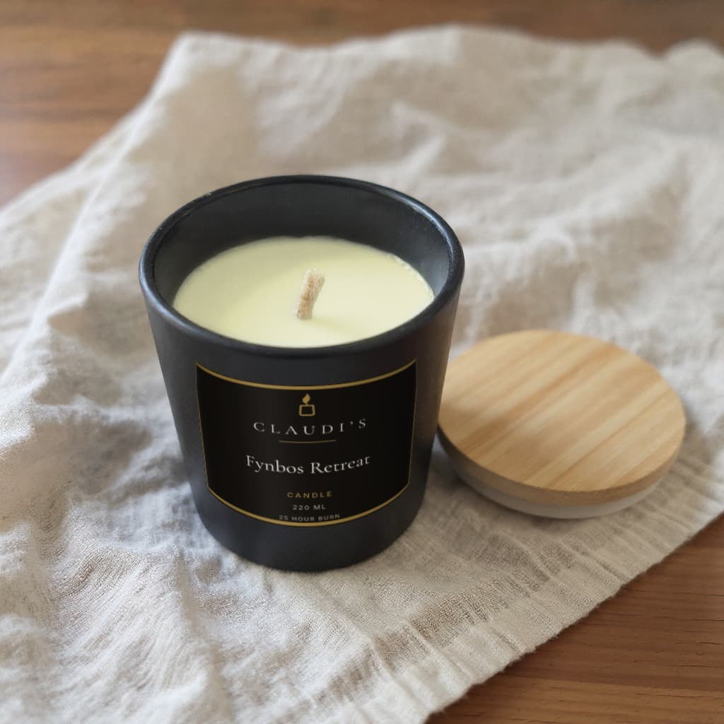 Fynbos Retreat — Bamboo Jar — candle by Claudi's