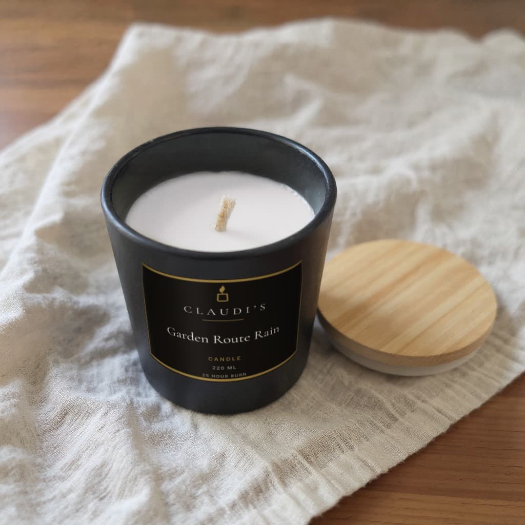 Garden Route Rain — Bamboo Jar — candle by Claudi's