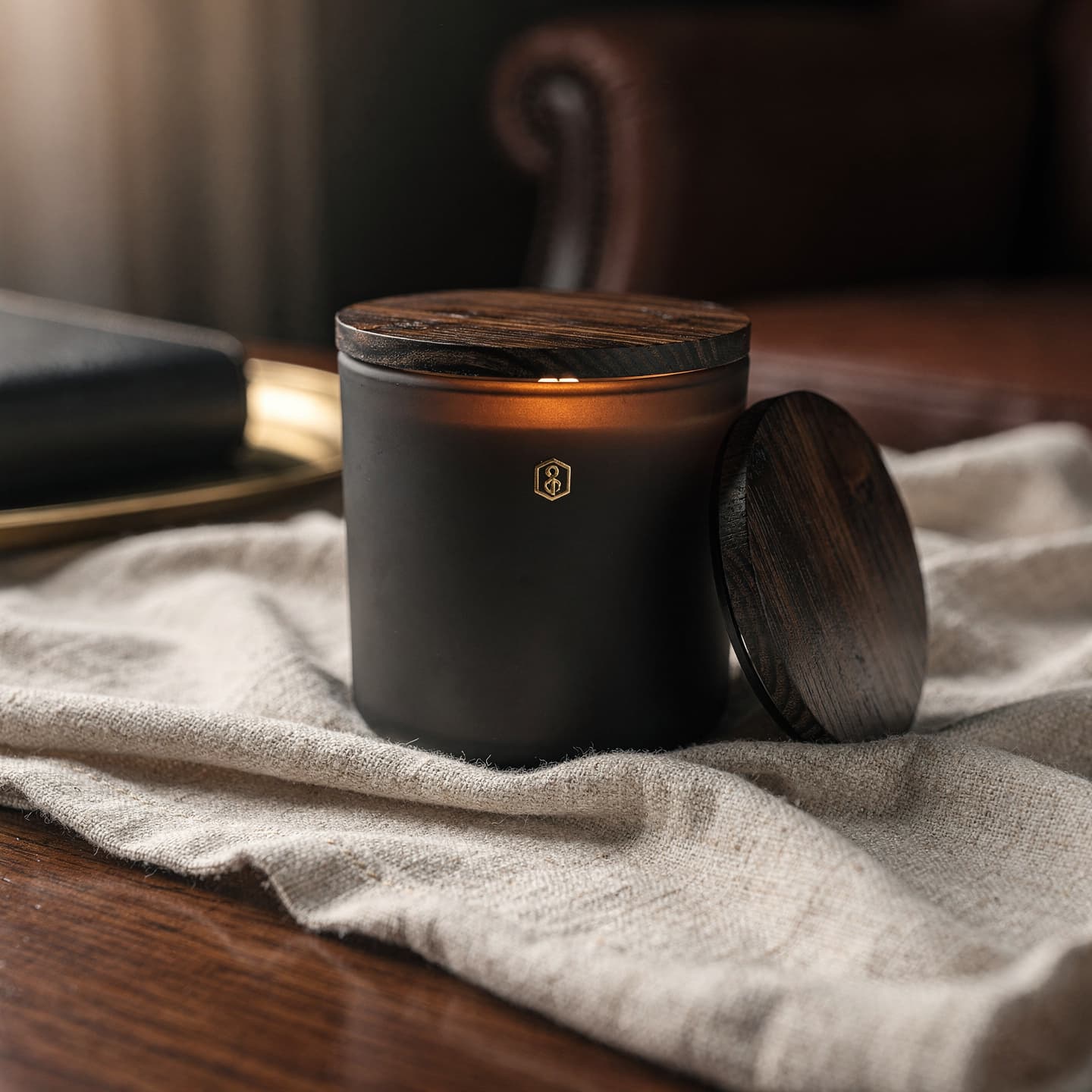 Oud & Leather — Bamboo Jar