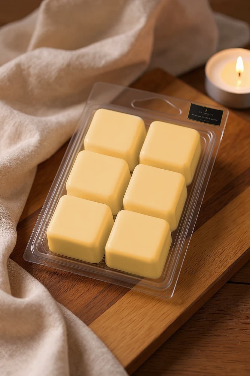 Rosewood, Vanilla & Jasmine Wax Melts — wax melt by Claudi's