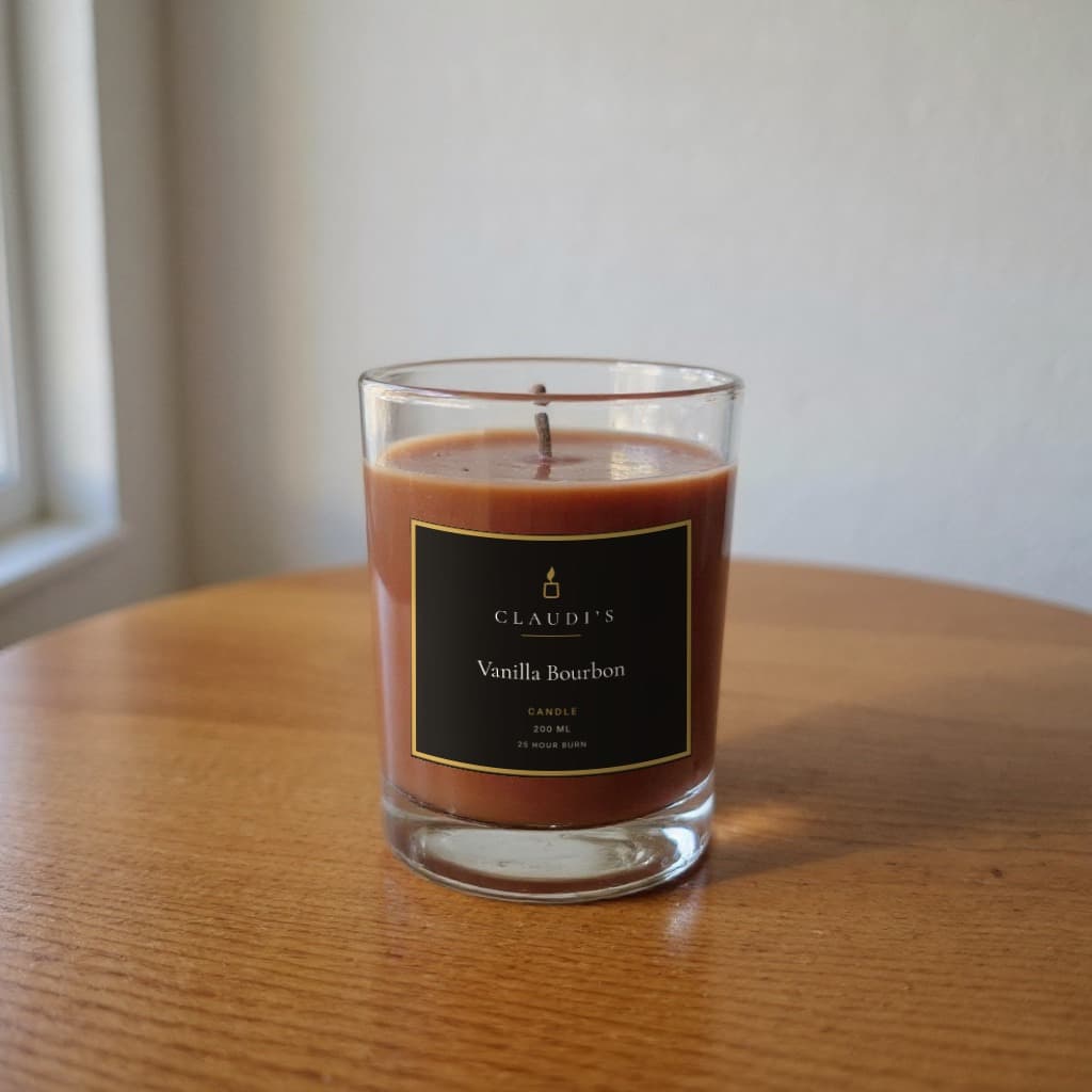 Vanilla Bourbon — Tumbler — candle by Claudi's