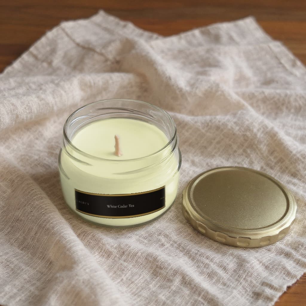 White Cedar Tea — Dip Jar — candle by Claudi's
